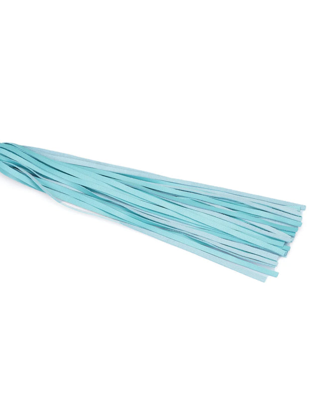 Liebe Seele Siren's Cove Lamb Leather Flogger – Blue
