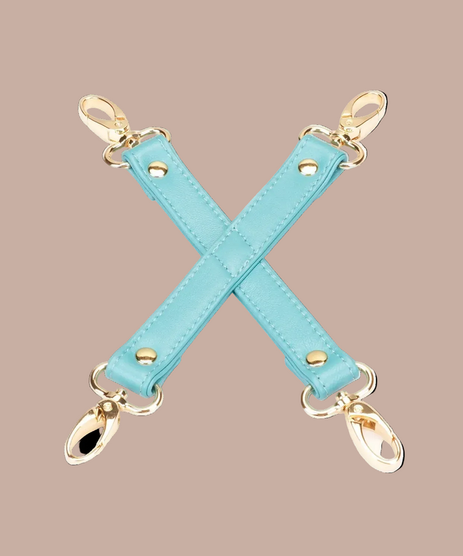 Liebe Seele Siren's Cove Lamb Leather Hogtie – Blue
