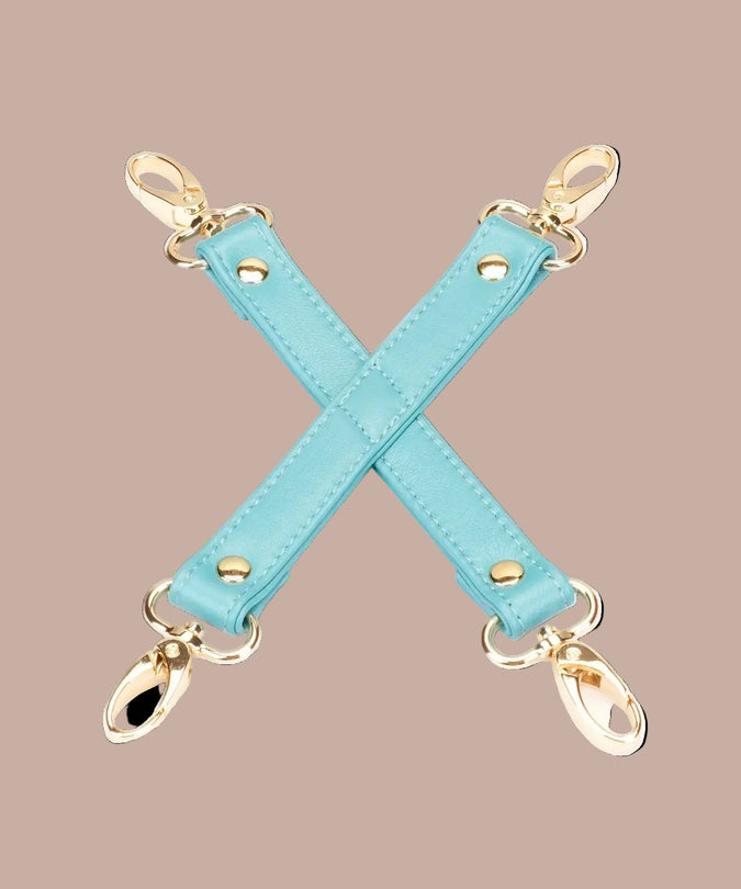 Liebe Seele Siren's Cove Lamb Leather Hogtie – Blue