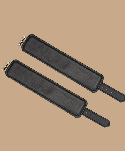 Liebe Seele Dark Secret Leather Ankle Cuffs – Black Liebe Seele Dark Secret Leather Ankle Cuffs – Black
