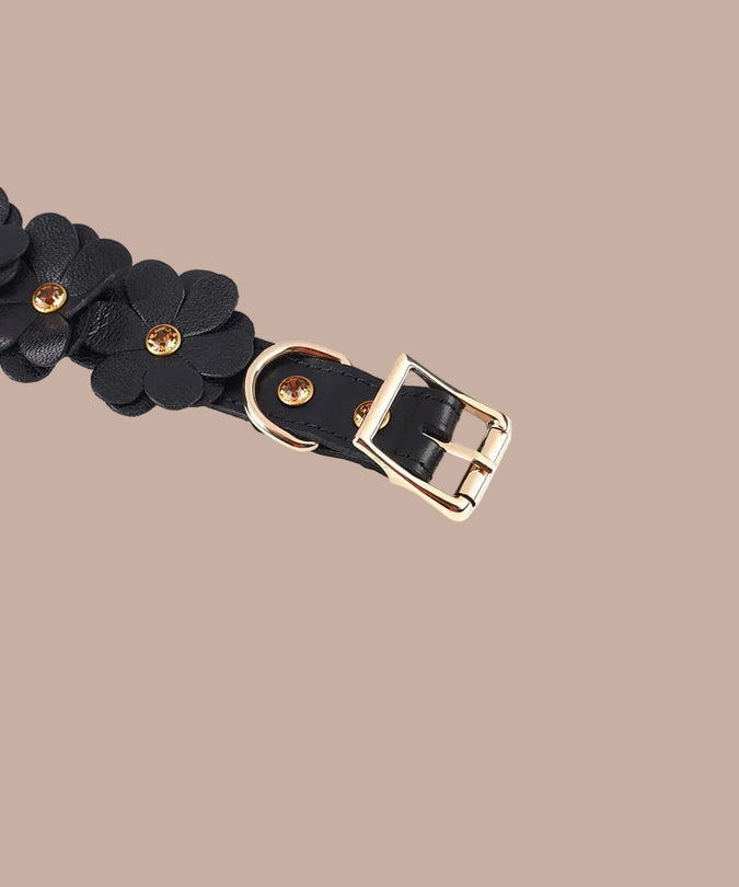 Liebe Seele – Flower Rhythm Leather Hand Cuffs