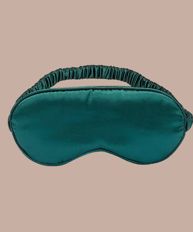 Liebe Seele Silky Satin Soft Blindfold – Green