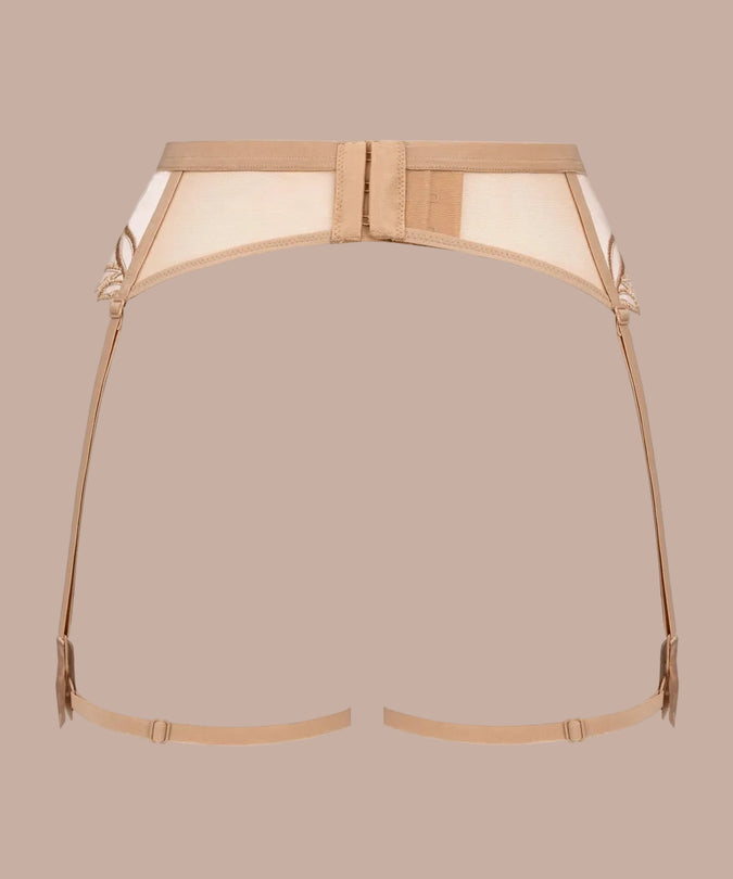 Atelier Amour – Dolce Vita Suspender Belt Dune