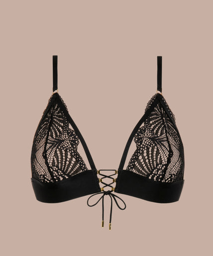 Atelier Amour – Enlace Moi Triangle Bra Black Atelier Amour – Enlace Moi Triangle Bra Black