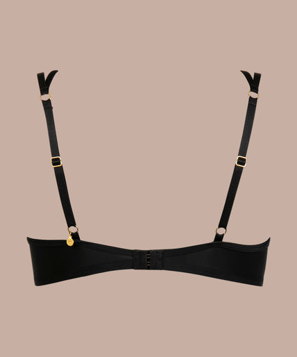 Atelier Amour – Enlace Moi Half Cup Bra Black Atelier Amour – Enlace Moi Half Cup Bra Black
