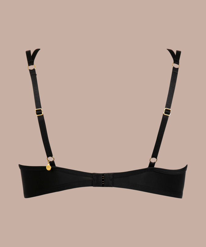 Atelier Amour – Enlace Moi Half Cup Bra Black