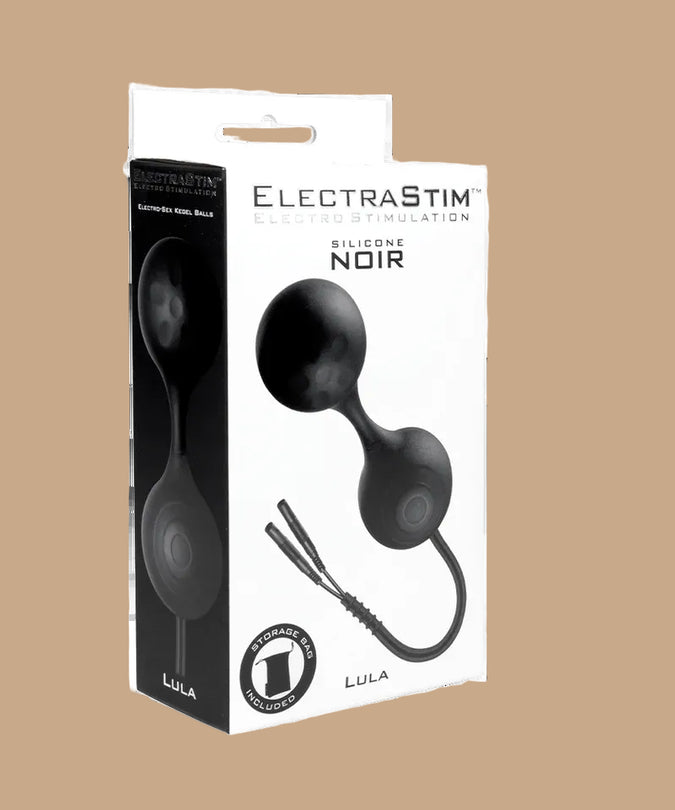 ELECTRASTIM - LULA SILICONE BLACK KEGEL EXCERSISOR