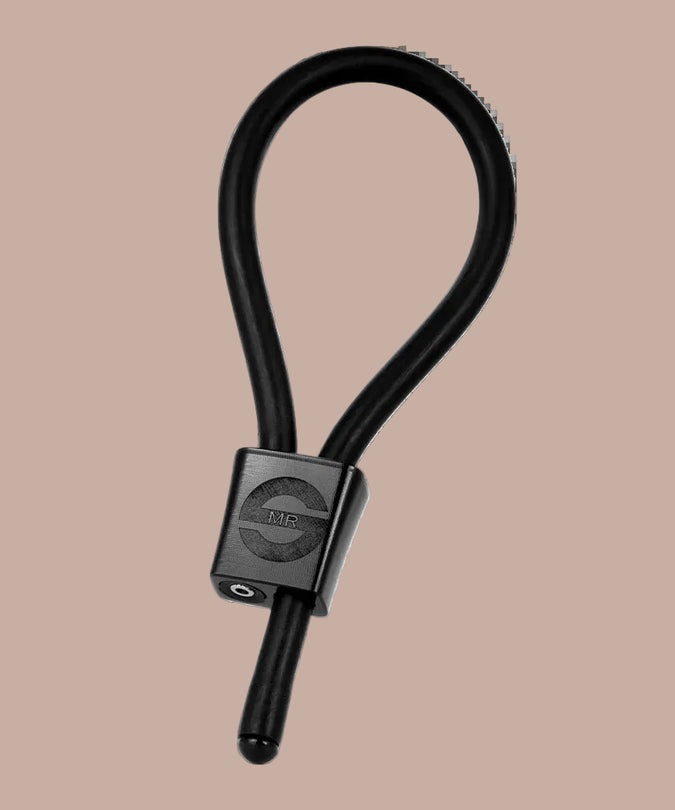 ElectraStim – Prestige Electra Loops Adjustable Cock Rings Black