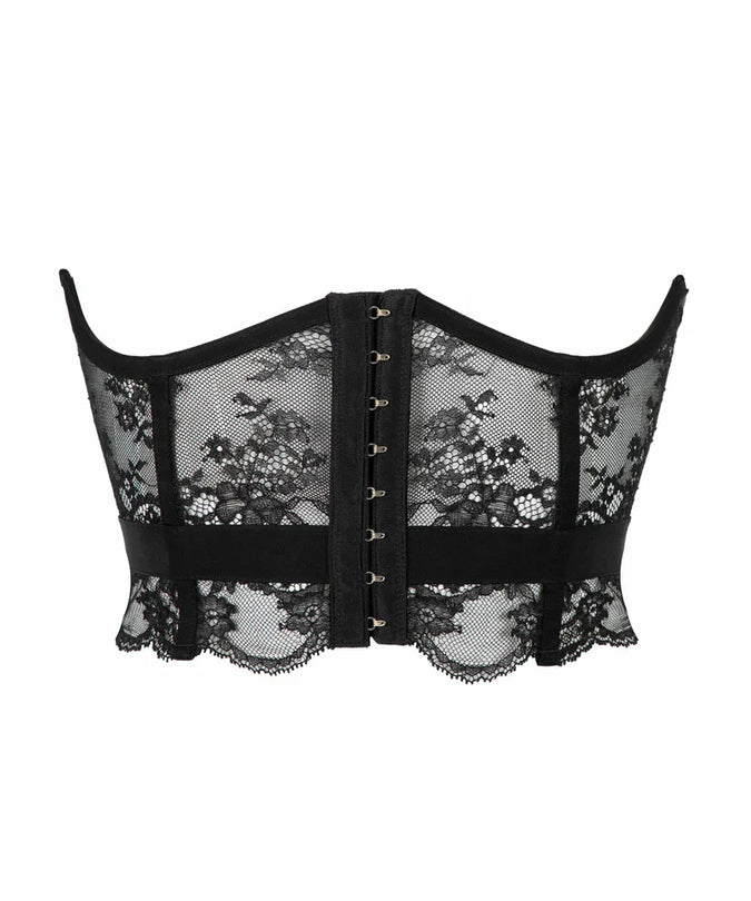Atelier Amour Evasion Sensuelle Open Bustier – Black