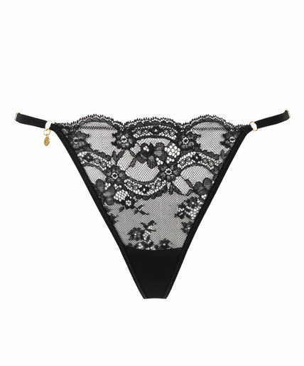Atelier Amour Évasion Sensuelle String – Zwart Atelier Amour Évasion Sensuelle String – Zwart