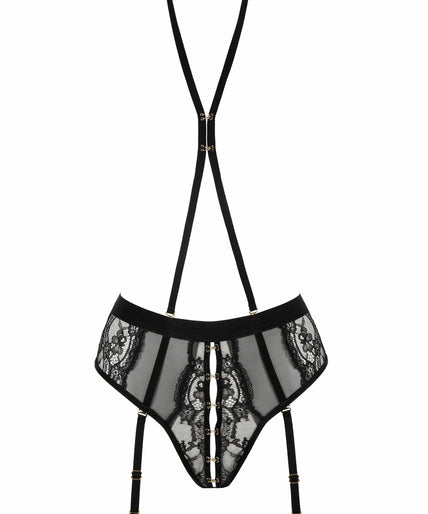 Atelier Amour Evasion Sensuelle Open Harness Brief – Black Atelier Amour Evasion Sensuelle Open Harness Brief – Black