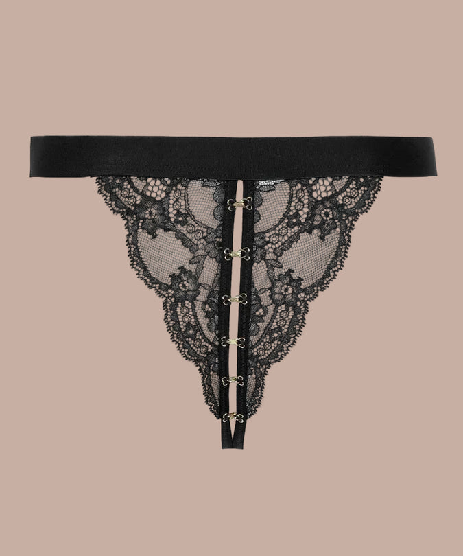 Atelier Amour – Evasion Sensuelle Mini Open Brief Black
