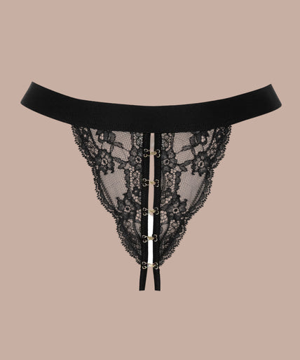Atelier Amour – Evasion Sensuelle Mini Open Brief Black Atelier Amour – Evasion Sensuelle Mini Open Brief Black