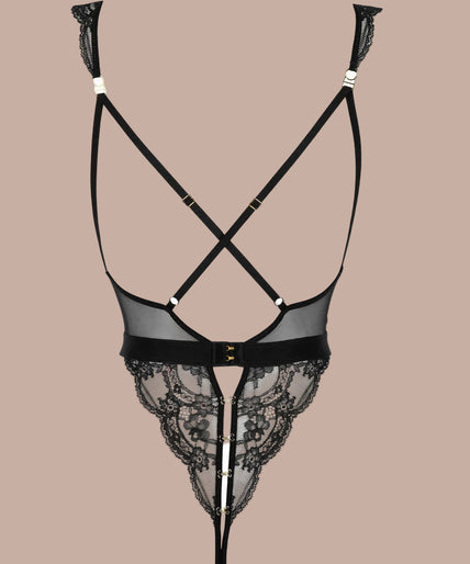 Atelier Amour – Evasion Sensuelle Bodysuit Black Atelier Amour – Evasion Sensuelle Bodysuit Black