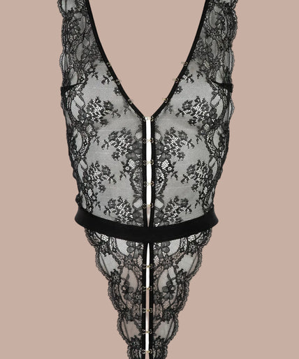 Atelier Amour – Evasion Sensuelle Bodysuit Black Atelier Amour – Evasion Sensuelle Bodysuit Black