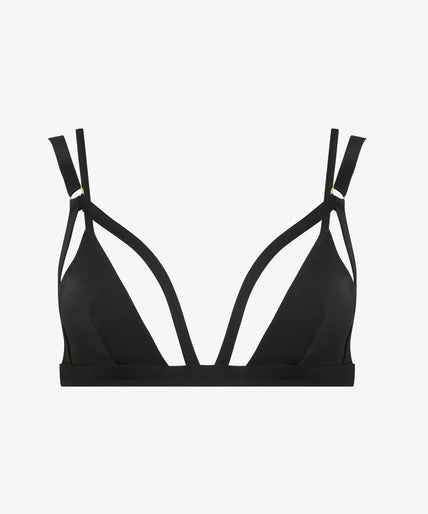 Maison Close – Fatale Triangle Bra – Black Maison Close – Fatale Triangle Bra – Black