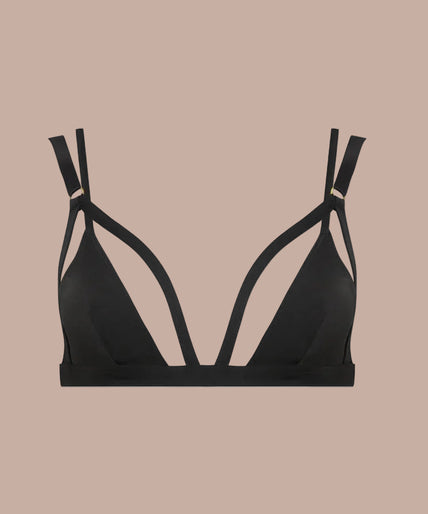 Maison Close – Fatale Triangle Bra Black Maison Close – Fatale Triangle Bra Black