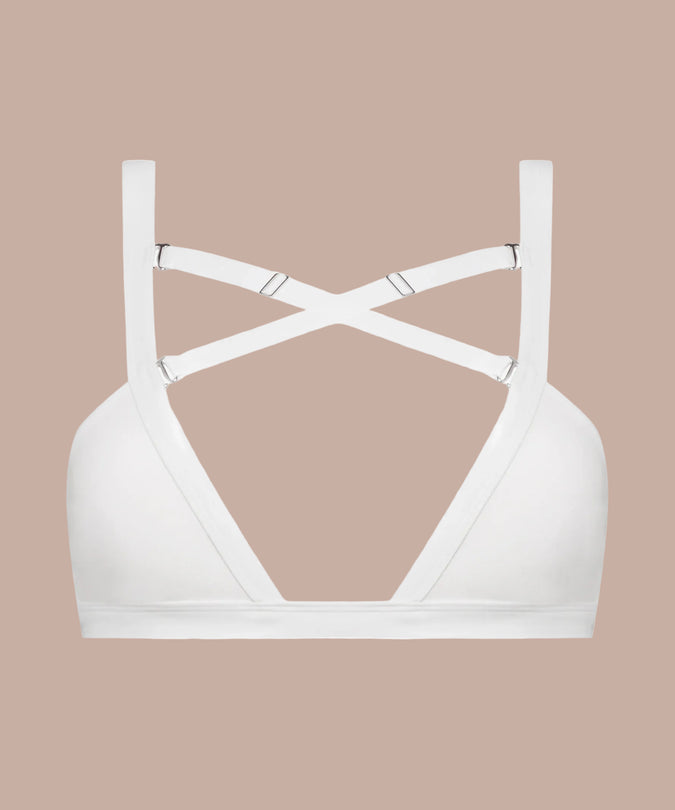 Maison Close – Fatale Bandeau White – Lingerie & Bikini / Swimwear