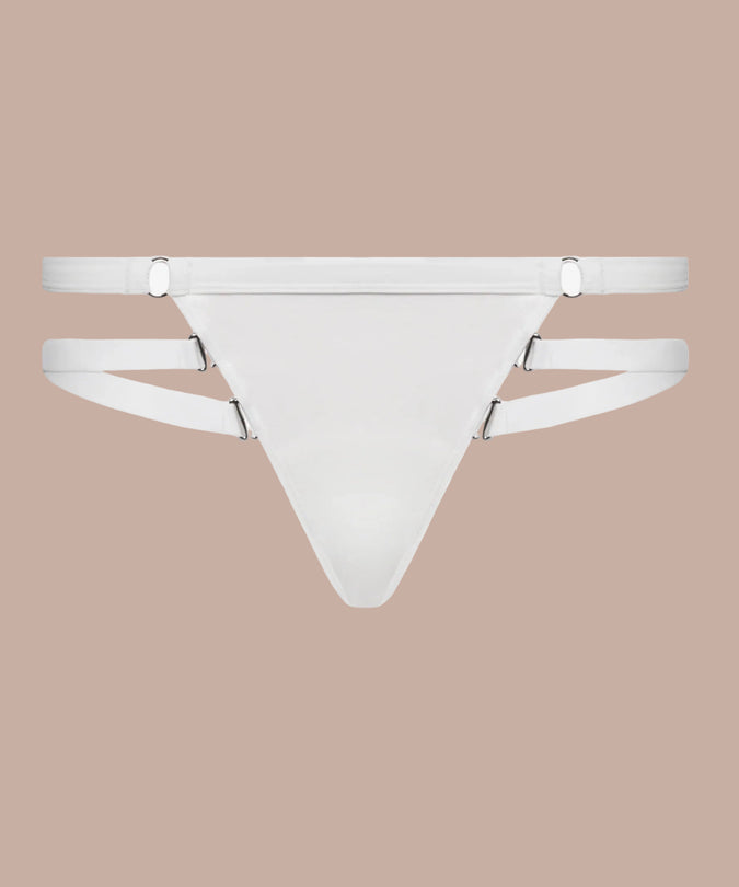 Maison Close – Fatale Thong White – Lingerie & Bikini / Swimwear