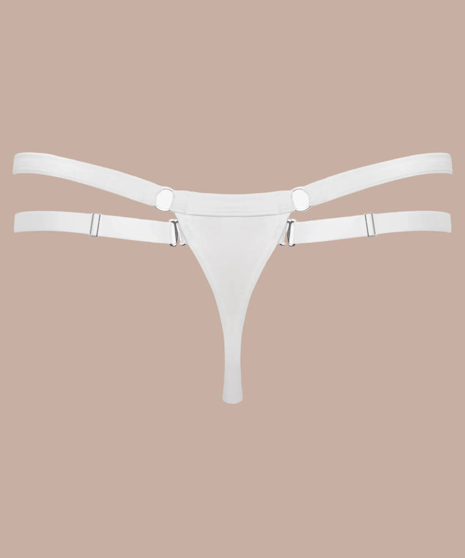 Maison Close – Fatale Tanga White – Lingerie & Bikini / Swimwear