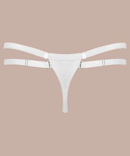 Maison Close – Fatale Thong White – Lingerie & Bikini / Swimwear Maison Close – Fatale Thong White – Lingerie & Bikini / Swimwear