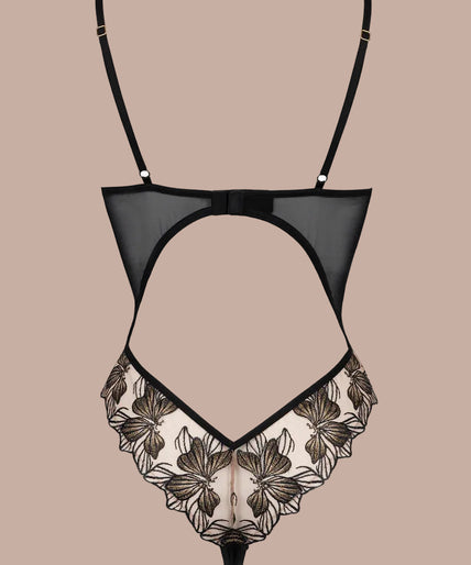 Atelier Amour – Fleur Défendue Bodysuit Black Atelier Amour – Fleur Défendue Bodysuit Black