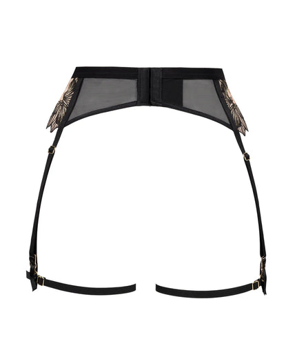 Atelier Amour Fleur Défendue Garter Belt - Black Atelier Amour Fleur Défendue Garter Belt - Black