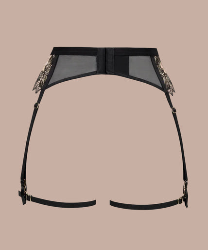 Atelier Amour – Fleur Défendue Suspender Black Atelier Amour – Fleur Défendue Suspender Black