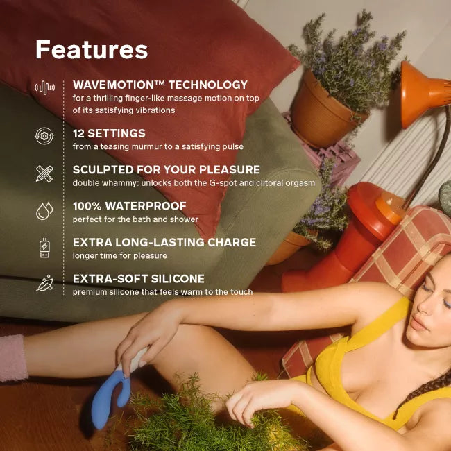 Pleasure nummer 22 van LELO: Ina Wave 2 Pruim - Rabbit Vibrator