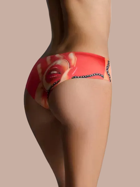 Maison Close – Comic Strip Hipster Slip Kersenrood