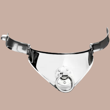 Metal Hard – Restraint Collar with Ring & Padlock – 12.5cm