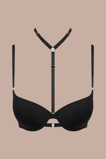 Maison Close – Tapage Nocturne Push-Up Bra Black Maison Close – Tapage Nocturne Push-Up Bra Black