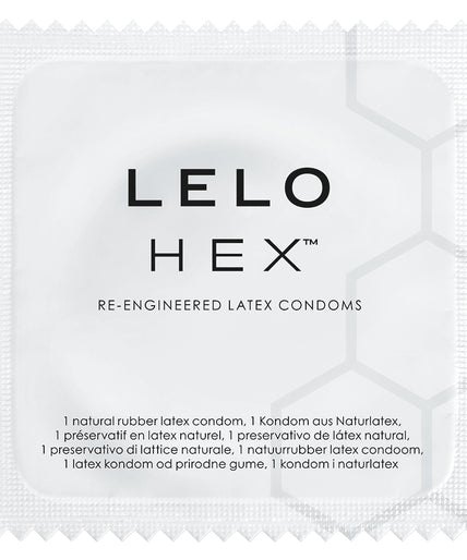 Pleasure nummer 18 van LELO: HEX condooms, originele verpakking van 36 stuks. Pleasure nummer 18 van LELO: HEX condooms, originele verpakking van 36 stuks.