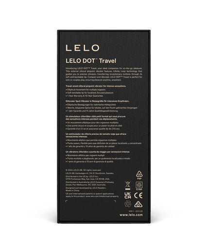 LELO – DOT Travel Clitoral Stimulator – Purple - by Pleasurements LELO – DOT Travel Clitoral Stimulator – Purple - by Pleasurements