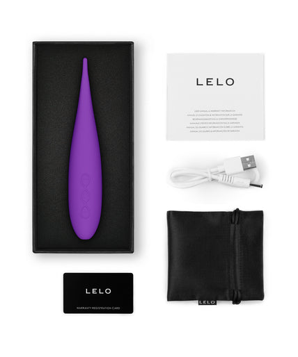 LELO – DOT Travel Clitoral Stimulator – Purple - by Pleasurements LELO – DOT Travel Clitoral Stimulator – Purple - by Pleasurements
