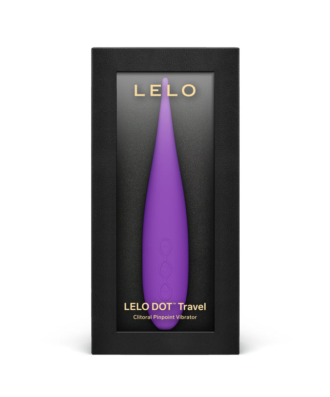 Pleasure nummer 14 van LELO: DOT Travel Paars - Reisvibrator