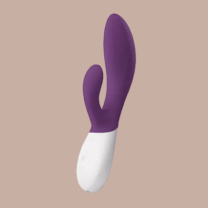 LELO – INA Wave 2 Rabbit Vibrator – Plum - door Pleasurements LELO – INA Wave 2 Rabbit Vibrator – Plum - door Pleasurements
