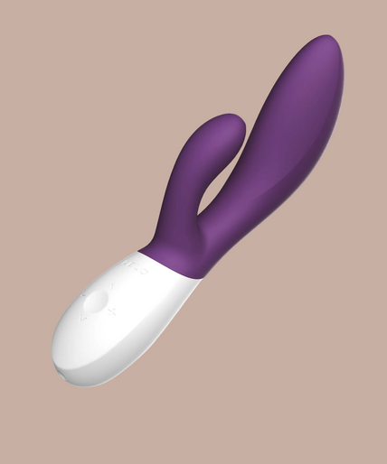 LELO – INA Wave 2 Rabbit Vibrator – Plum - door Pleasurements LELO – INA Wave 2 Rabbit Vibrator – Plum - door Pleasurements