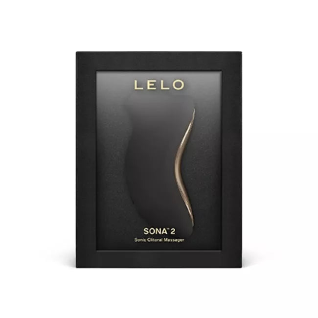 Pleasure nummer 27 van LELO: SONA 2 Zwart - Sonische stimulator