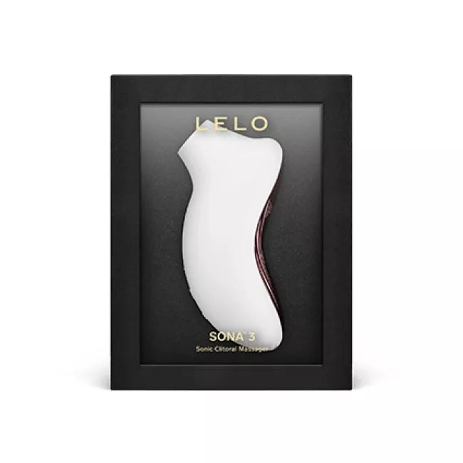 Pleasure Number 25 by LELO: SONA 3 White - Sonic Stimulator