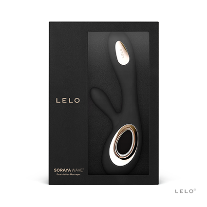 Pleasure Number 23 by LELO: Soraya Wave Black - Rabbit Vibrator Pleasure Number 23 by LELO: Soraya Wave Black - Rabbit Vibrator
