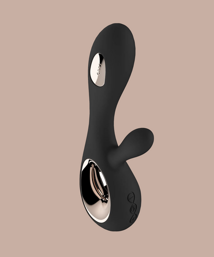LELO – SORAYA Wave Rabbit Vibrator – Black - by Pleasurements LELO – SORAYA Wave Rabbit Vibrator – Black - by Pleasurements