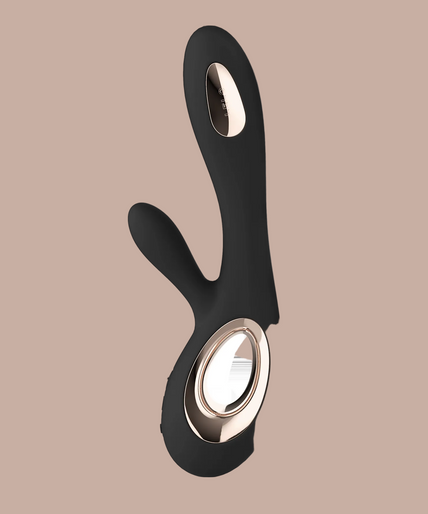 Pleasure Number 23 by LELO: Soraya Wave Black - Rabbit Vibrator Pleasure Number 23 by LELO: Soraya Wave Black - Rabbit Vibrator