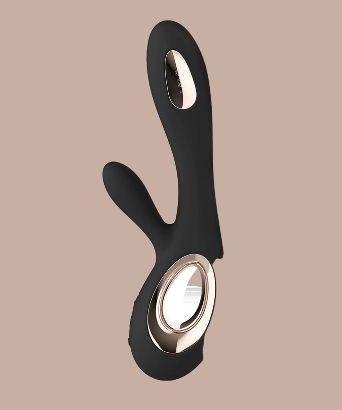 Pleasure Number 23 by LELO: Soraya Wave Black - Rabbit Vibrator