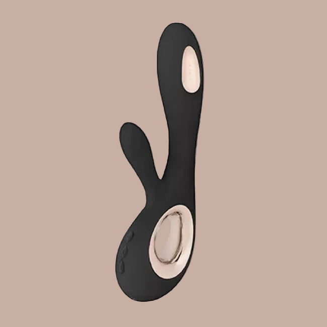Pleasure Number 23 by LELO: Soraya Wave Black - Rabbit Vibrator