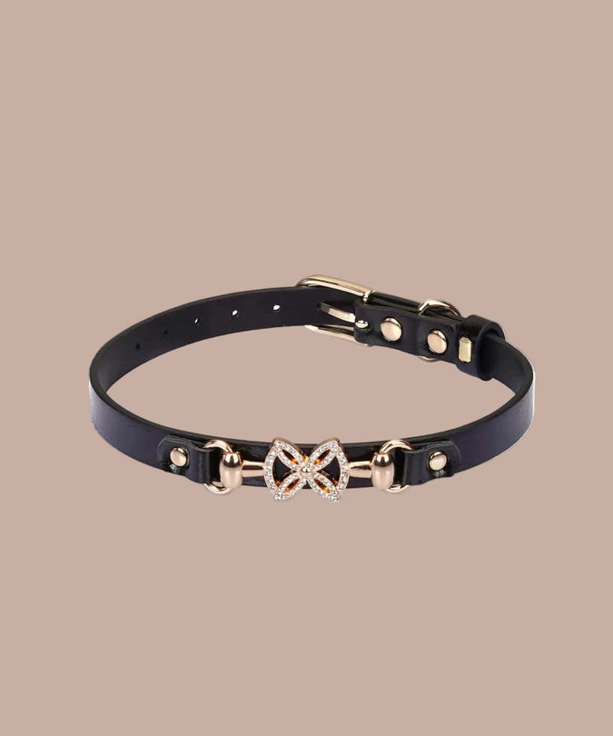 Liebe Seele Luxus Strass-Halsband 0,5