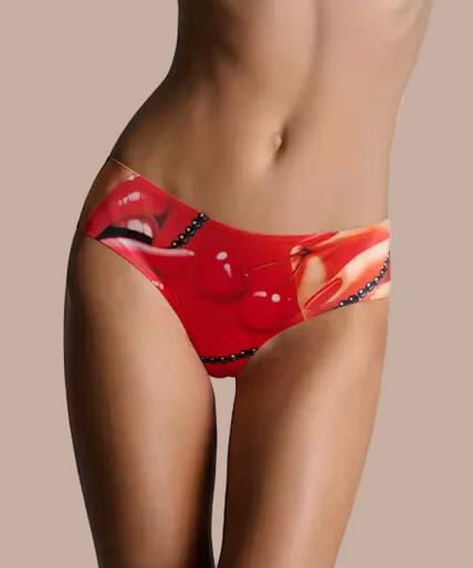 Maison Close – Comic Strip Hipster Panty Cherry Red Maison Close – Comic Strip Hipster Panty Cherry Red