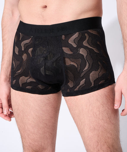 Atelier Amour Men Boxer Camo - Black Atelier Amour Men Boxer Camo - Black