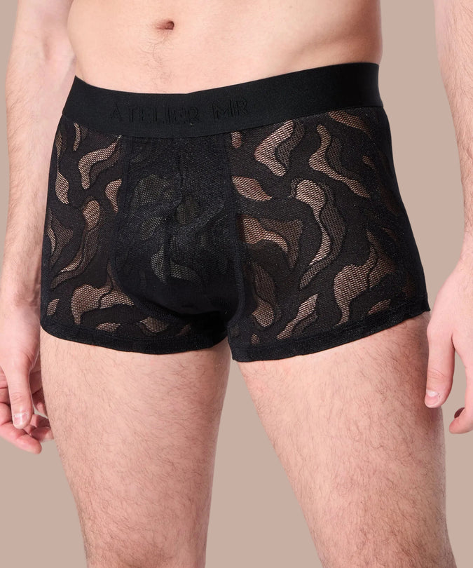 Atelier Amour Men Boxer Camo – Black