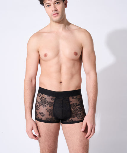Atelier Amour Men Boxer Lace - Black Atelier Amour Men Boxer Lace - Black